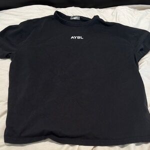 AYBL Jet Black Short Sleeve Tee